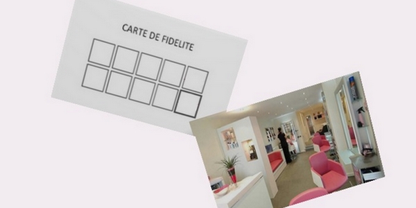 Création carte fidélité magasin, personnalisée sur mesure.